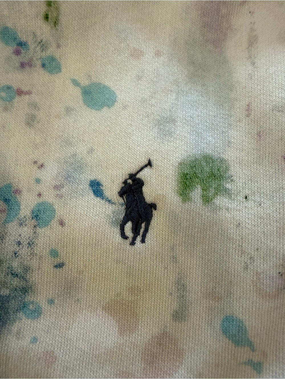 NWOT POLO RALPH LAUREN Paint Splatter Full Zip Hoodie Pony XL - Picture 12 of 12
